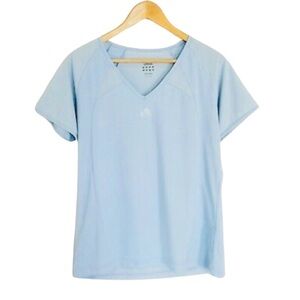ADIDAS Baby Blue Performance Tee Large